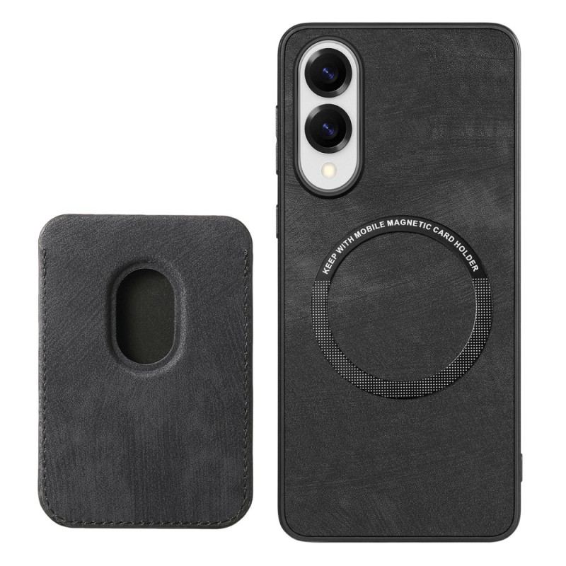 Skal Samsung Galaxy S25 5g Edge Kompatibel Med Magsafe Med Avtagbar Korthållare