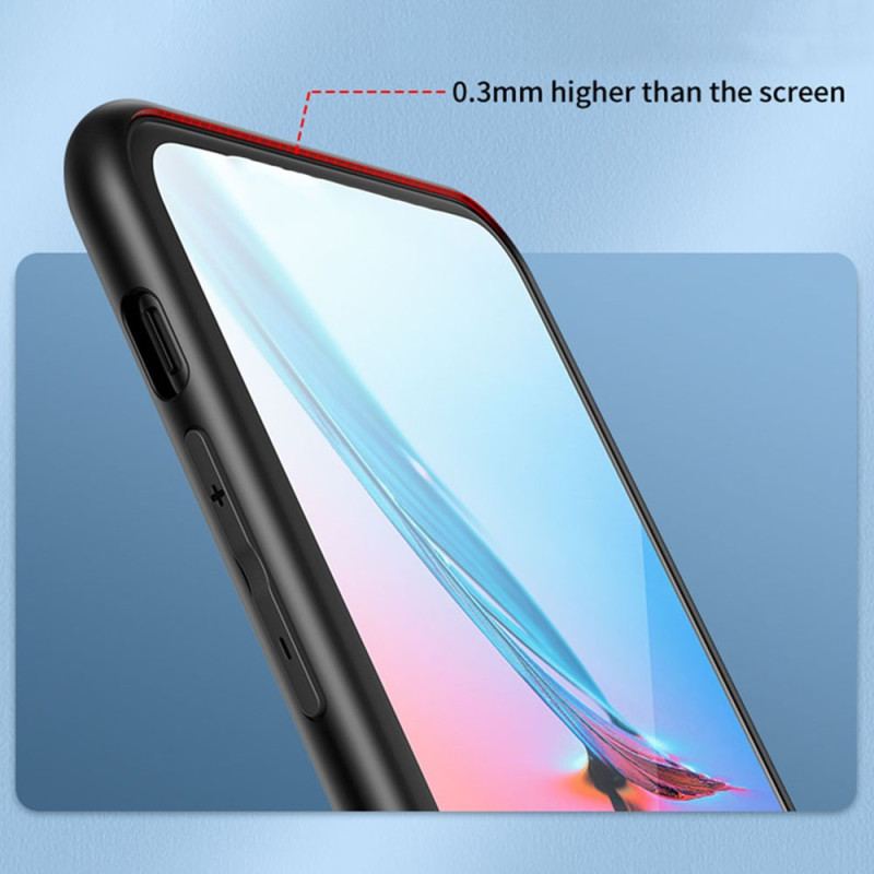 Skal Samsung Galaxy S25 5g Edge Korthållare Med Blommönster I Härdat Glas