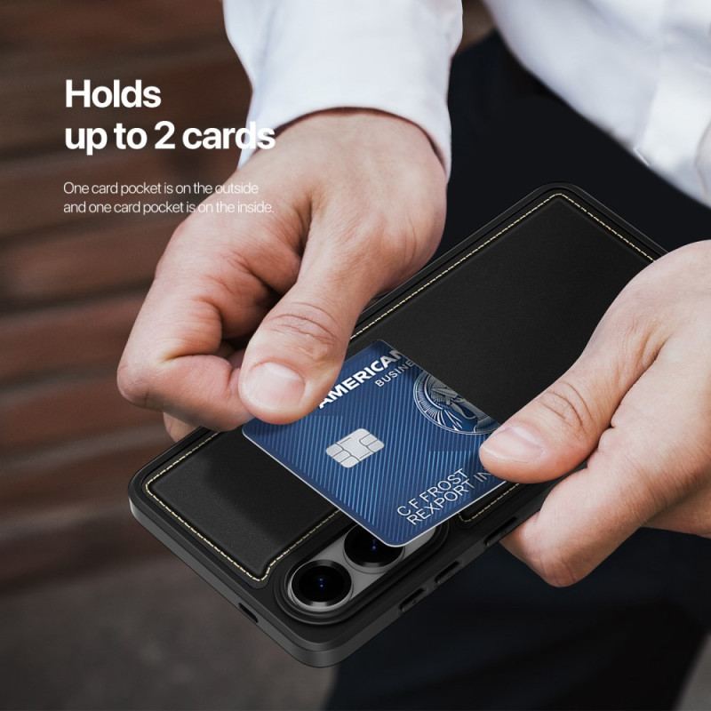 Skal Samsung Galaxy S25 5g Edge Magnetisk Med Korthållare