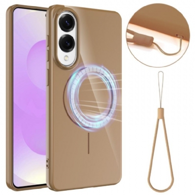 Skal Samsung Galaxy S25 5g Edge Magsafe-kompatibel Med Rem