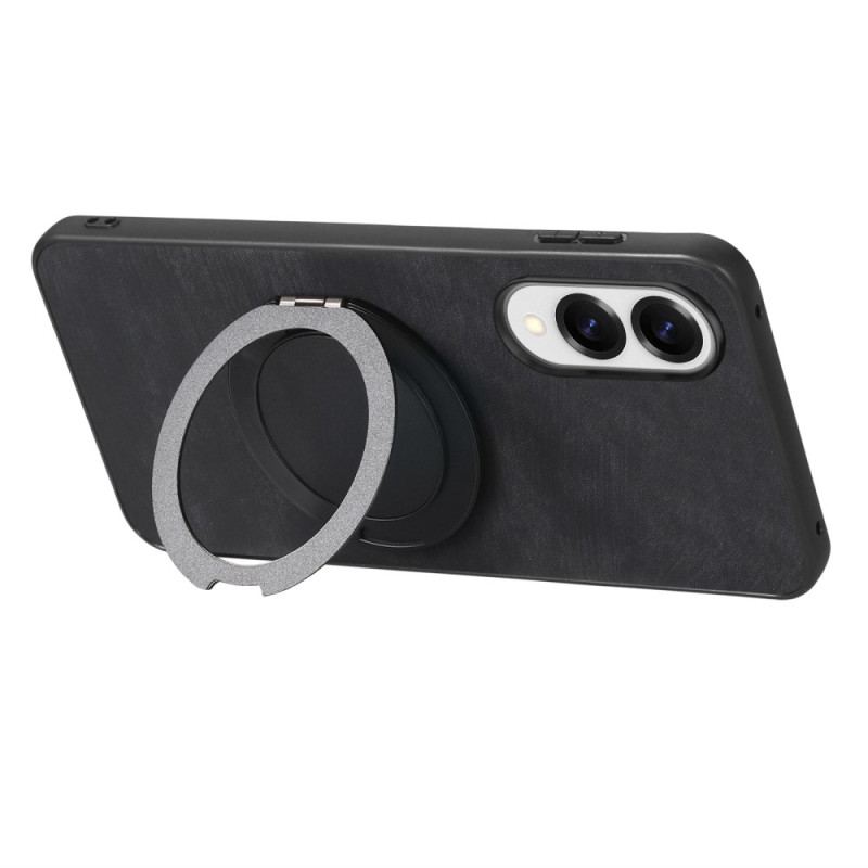 Skal Samsung Galaxy S25 5g Edge Mockaeffekt Med Roterande Stativ