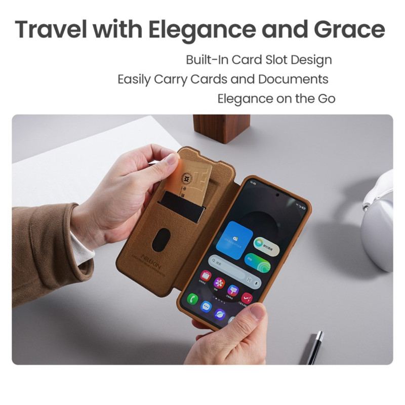 Skal Samsung Galaxy S25 5g Edge Qin Pro-serien Nillkin