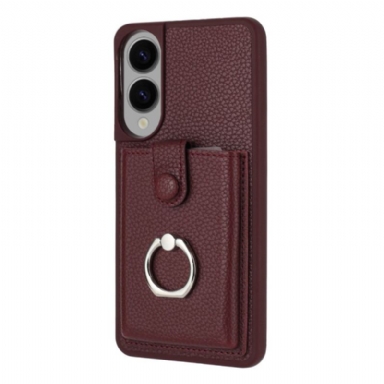 Skal Samsung Galaxy S25 5g Edge Ringhållare Och Korthållare