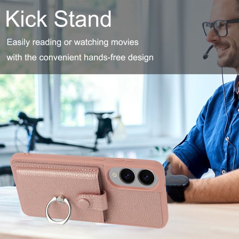 Skal Samsung Galaxy S25 5g Edge Ringhållare Och Korthållare