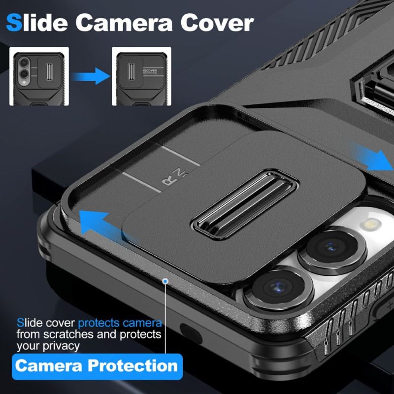 Skal Samsung Galaxy S25 5g Edge Stativ Och Kameraskydd