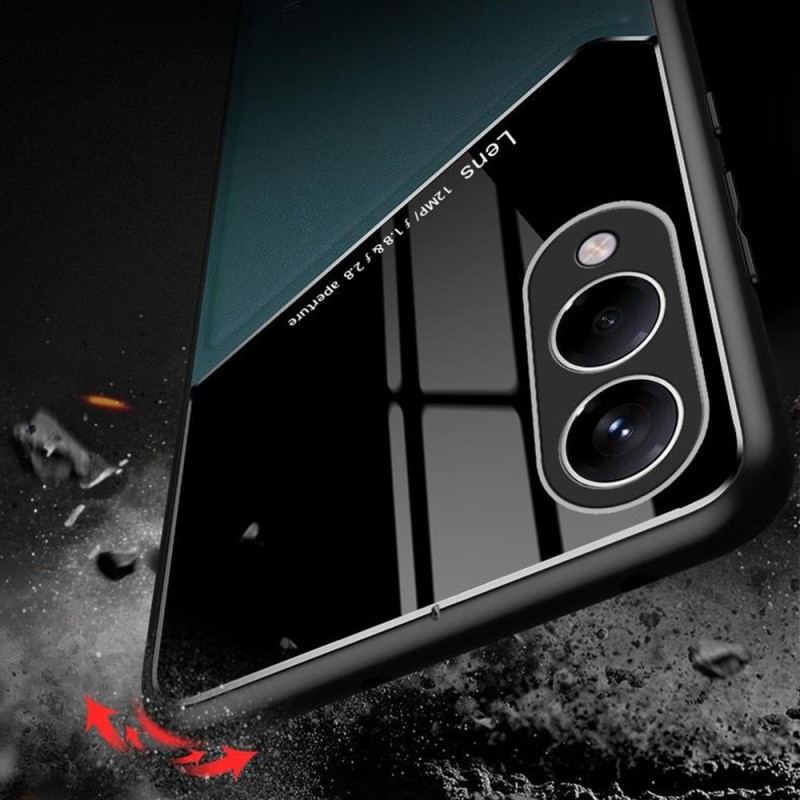 Skal Samsung Galaxy S25 5g Edge Ultratunn Lädereffekt