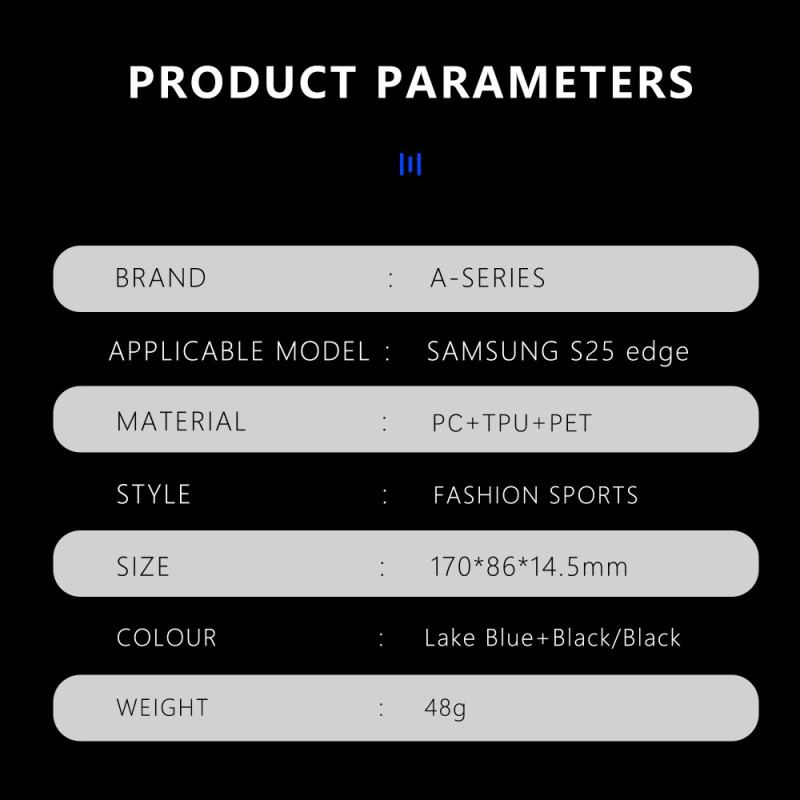 Skal Samsung Galaxy S25 5g Edge Vattentät Magsafe Kompatibel Redpepper