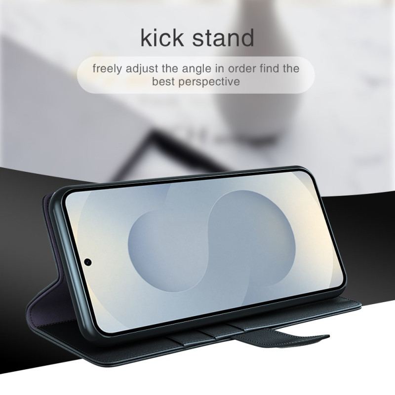 Skyddsfodral Samsung Galaxy S25 5g Edge Äkta Läder