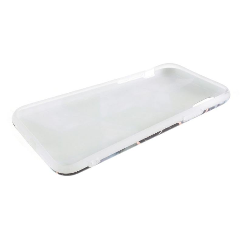 Skal För iPhone XR Geometrisk Marmor