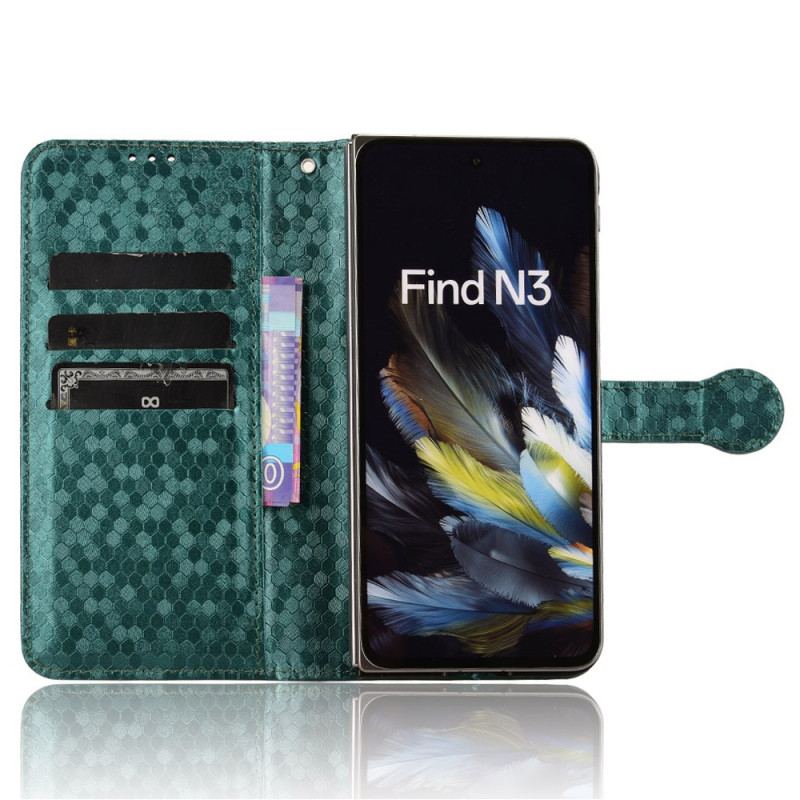 Case Oppo Find N3 Telefonfodral Med Reptålig Märkning Och Fodral