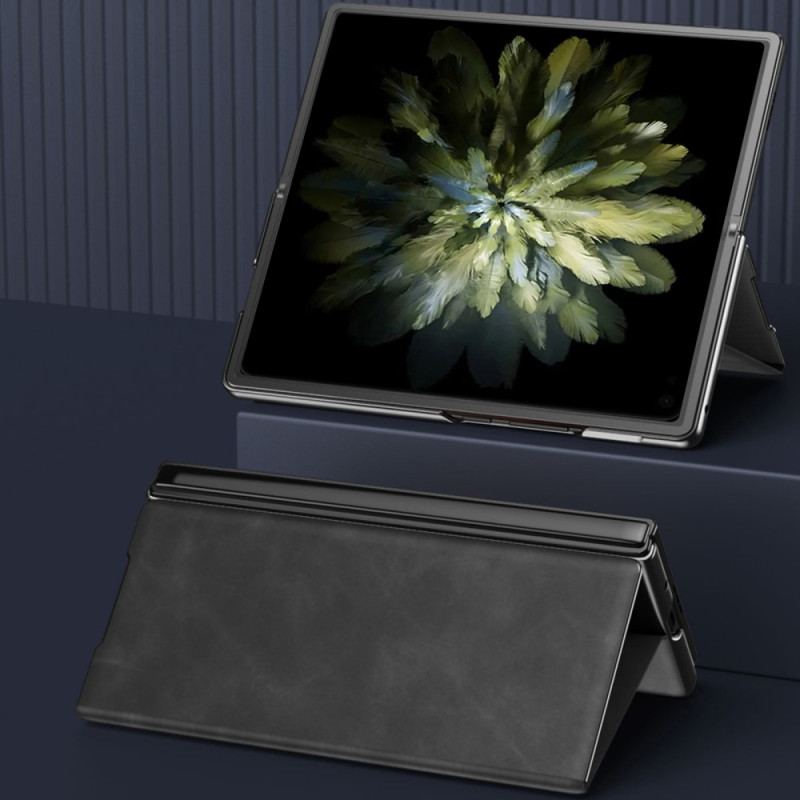 Folio-fodral Oppo Find N3 Telefonfodral Klassiskt Nappaläder