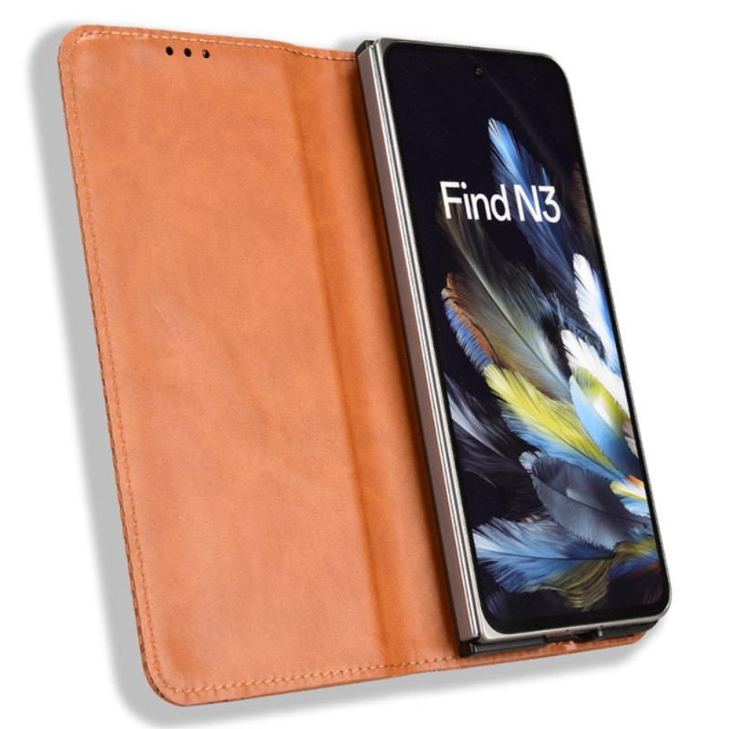 Folio-fodral Oppo Find N3 Vintage