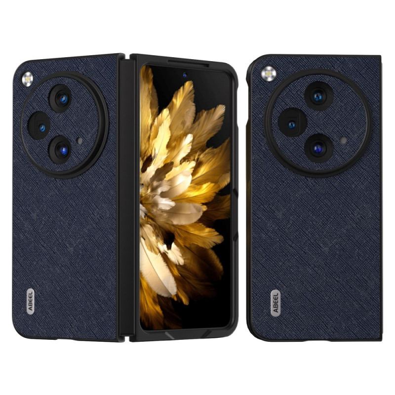 Skal Oppo Find N3 Äkta Vävt Läder Abeel