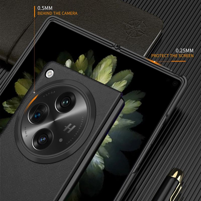 Skal Oppo Find N3 Öppen Vävd Textur