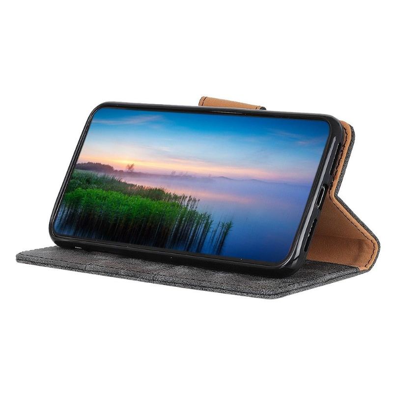 Fodral För Oppo Reno 6 Pro 5G Edouard Konstläder Vintage