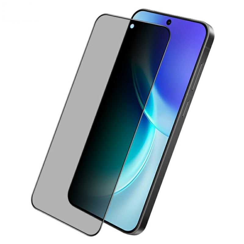 Anti-spionageskärmskydd I Härdat Glas För Vivo X300 Imak (kompatibel Med Fingeravtryckslåsning)