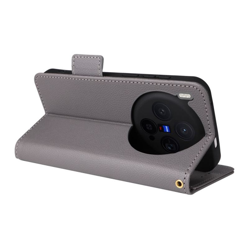 Fodral Vivo X300 Konstläder Med Strap-on