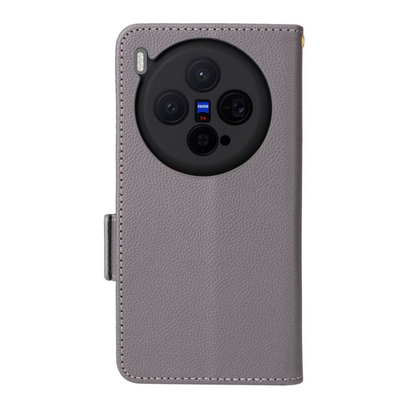 Fodral Vivo X300 Konstläder Med Strap-on