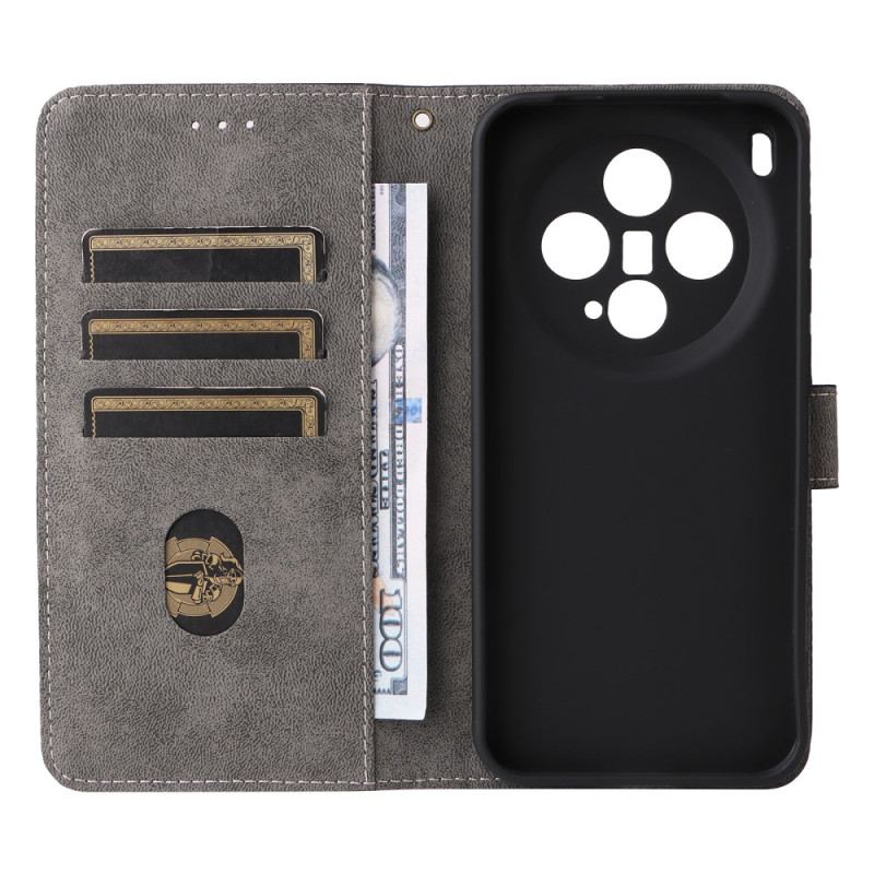 Fodral Vivo X300 Mockaeffekt Med Strap-on