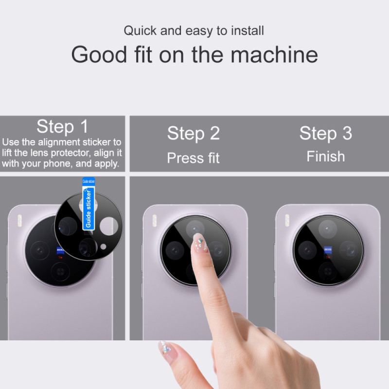 Linsskydd I Härdat Glas För Vivo X300 (version (svart))