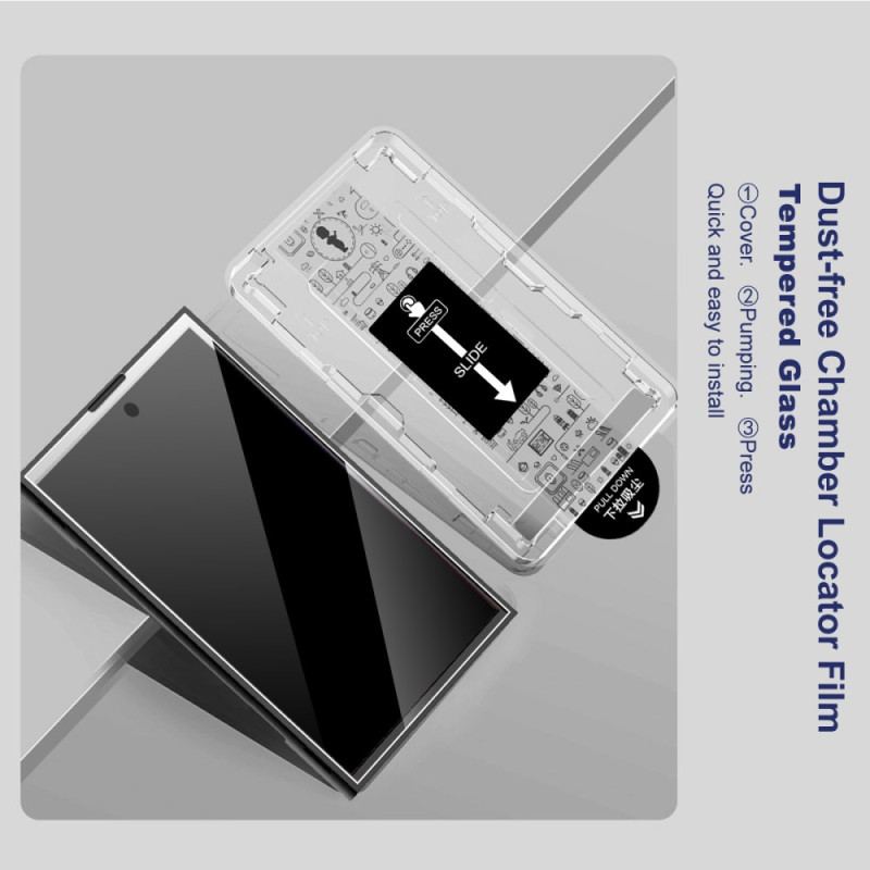 Skärmskydd I Härdat Glas För Vivo X300 Installationsram (kompatibel Med Fingeravtryckslåsning)