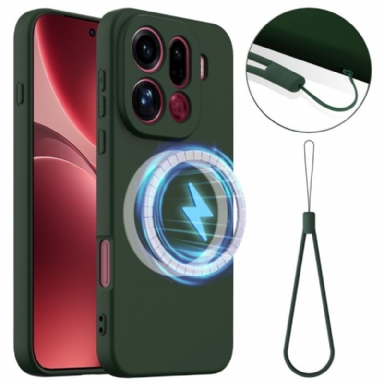 Skal För Oppo Find X9 Pro 5g Magsafe Flytande Silikon