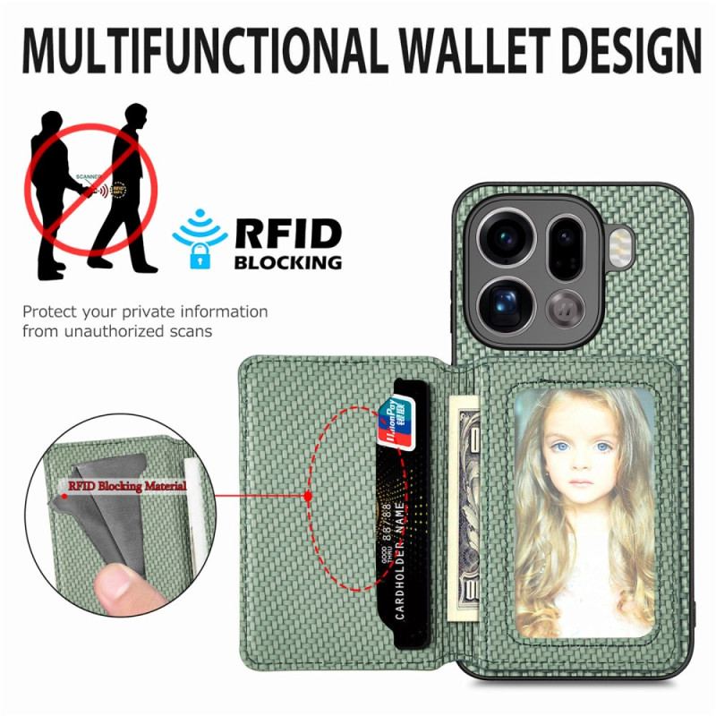 Skal Oppo Find X9 Pro 5g Korthållare Och Rfid-skydd