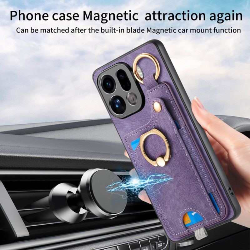 Skal Oppo Find X9 Pro 5g Korthållare Och Ringhållare