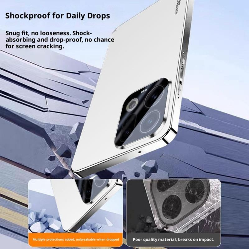 Skal Oppo Find X9 Pro 5g Reptålig Elektrolytisk Båge