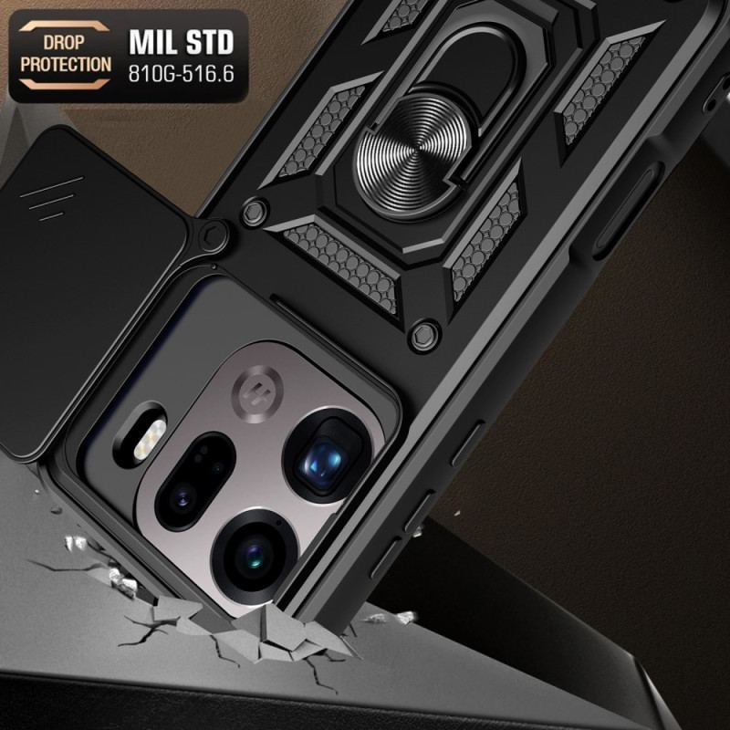 Skal Oppo Find X9 Pro 5g Skjutbart Kameraskydd Och Stativ