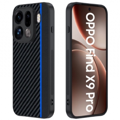 Skal Oppo Find X9 Pro 5g Telefonfodral Stel Med Kolfiberstruktur