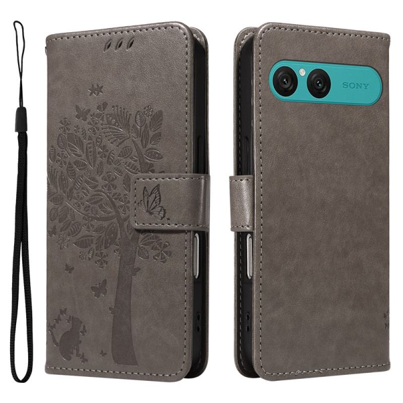 Fodral Sony Xperia 10 Vii Kattträd