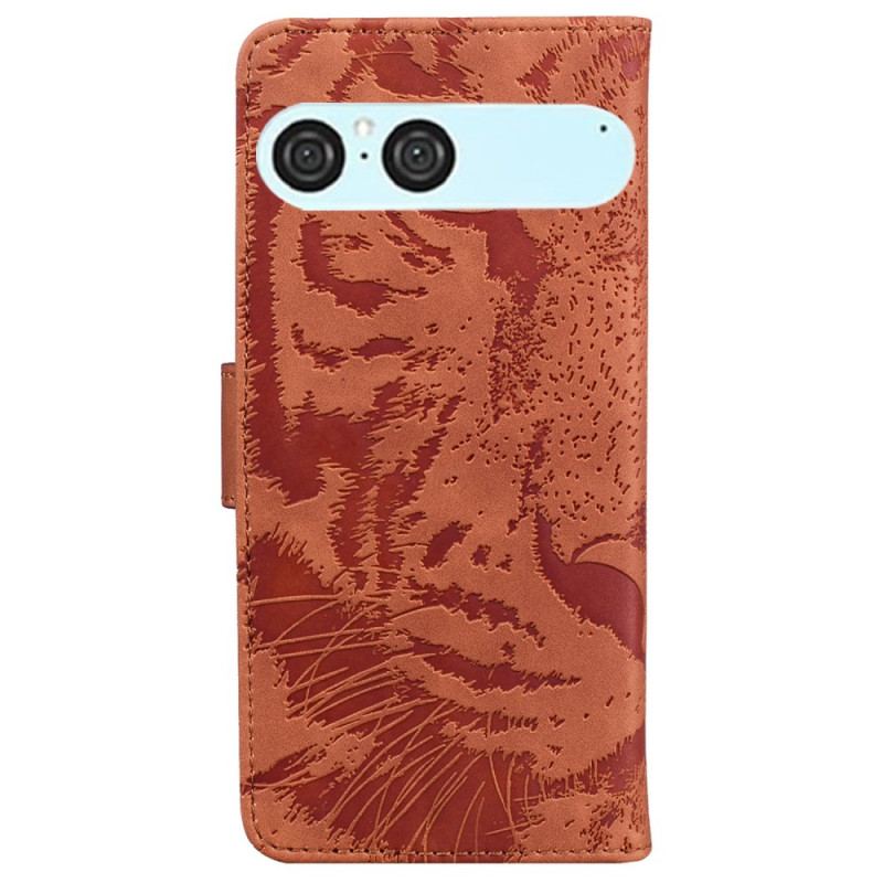 Fodral Sony Xperia 10 Vii Tigertassavtryck