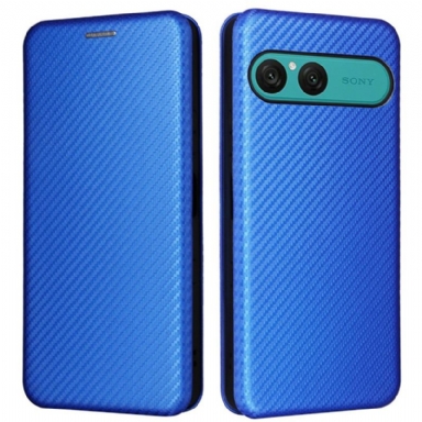 Folio-fodral Sony Xperia 10 Vii Telefonfodral Kolfiber