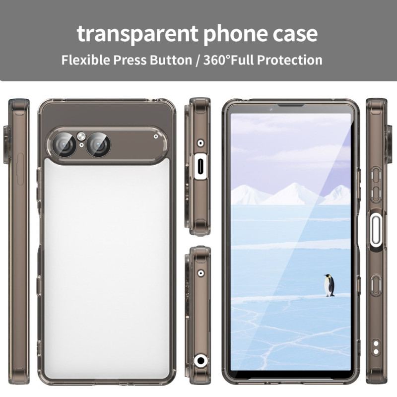 Skal Sony Xperia 10 Vii Genomskinlig Silikon