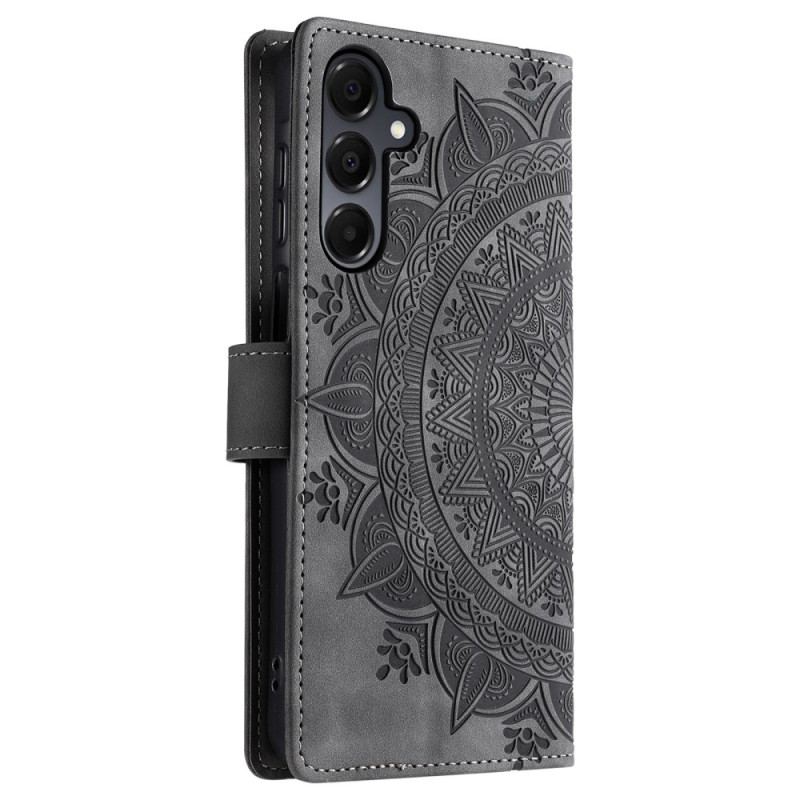 Fodral För Samsung Galaxy A17 4g / 5g Mandala I Mockaeffekt