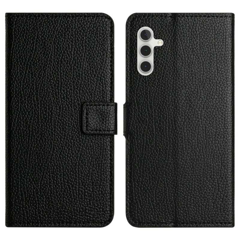 Fodral Samsung Galaxy A17 4g / 5g Lychee-texturerad Lädereffekt