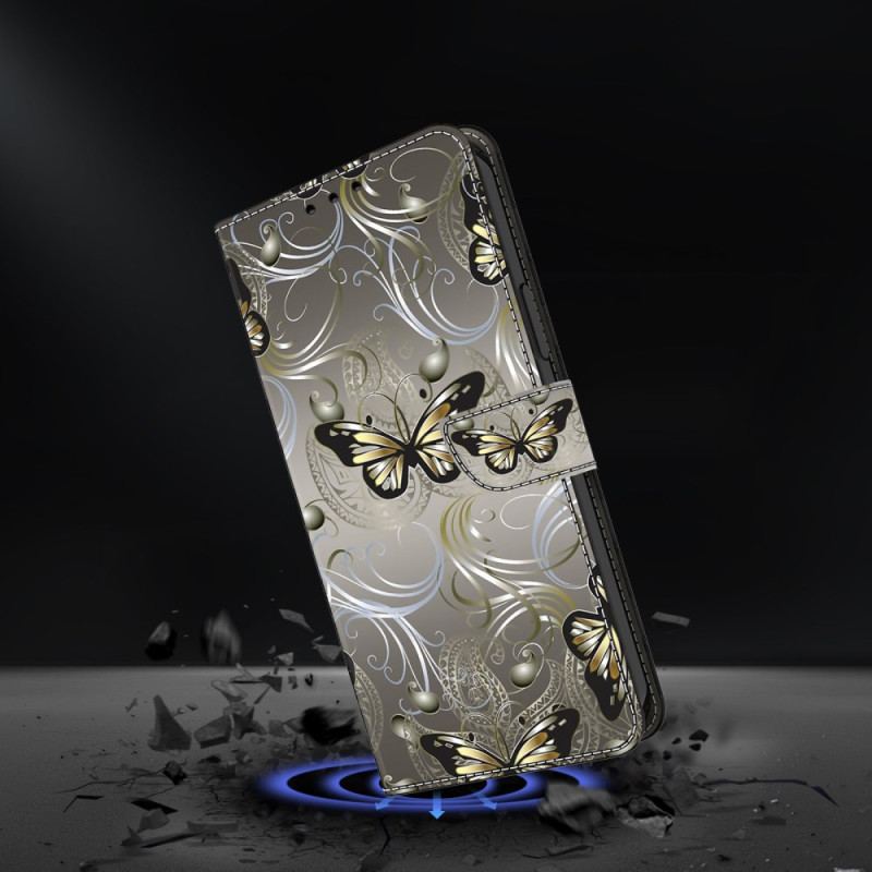 Fodral Samsung Galaxy A17 4g / 5g Spetsfjärilar