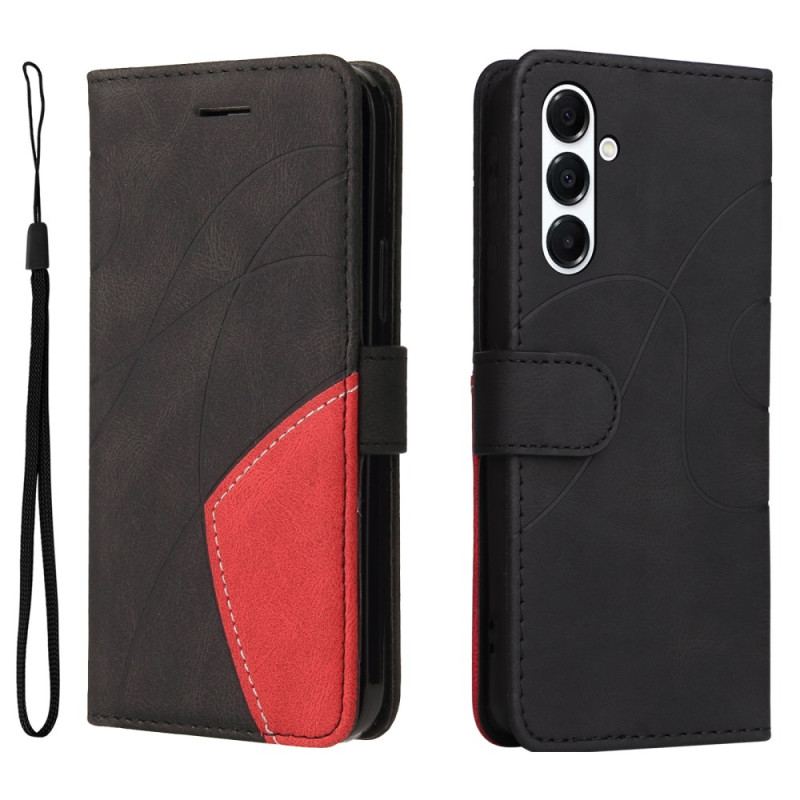 Fodral Samsung Galaxy A17 4g / 5g Tvåfärgad Krusning