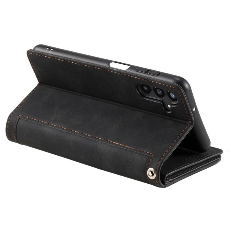 Fodral Samsung Galaxy A17 4g / 5g Vintageplånbok Med 9 Kortfack