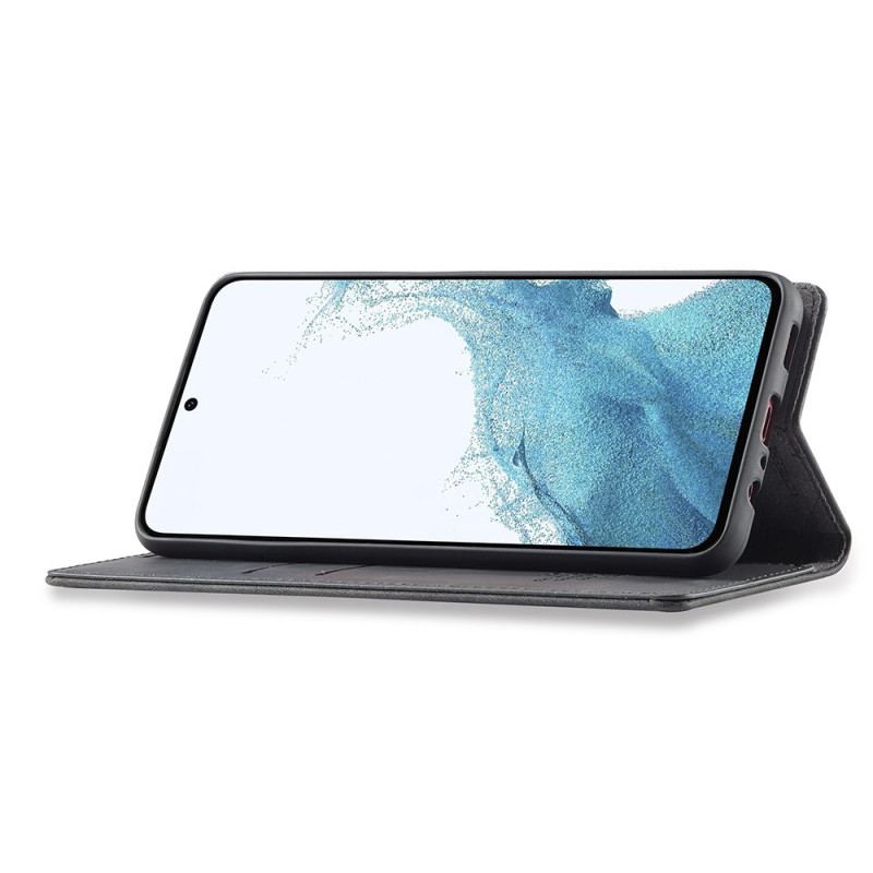 Folio-fodral Samsung Galaxy A17 4g / 5g Mockaeffekt