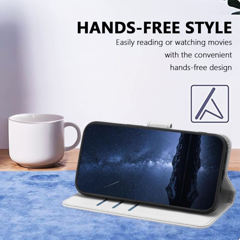 Läderfodral Samsung Galaxy A17 4g / 5g Telefonfodral Couture-plånbok