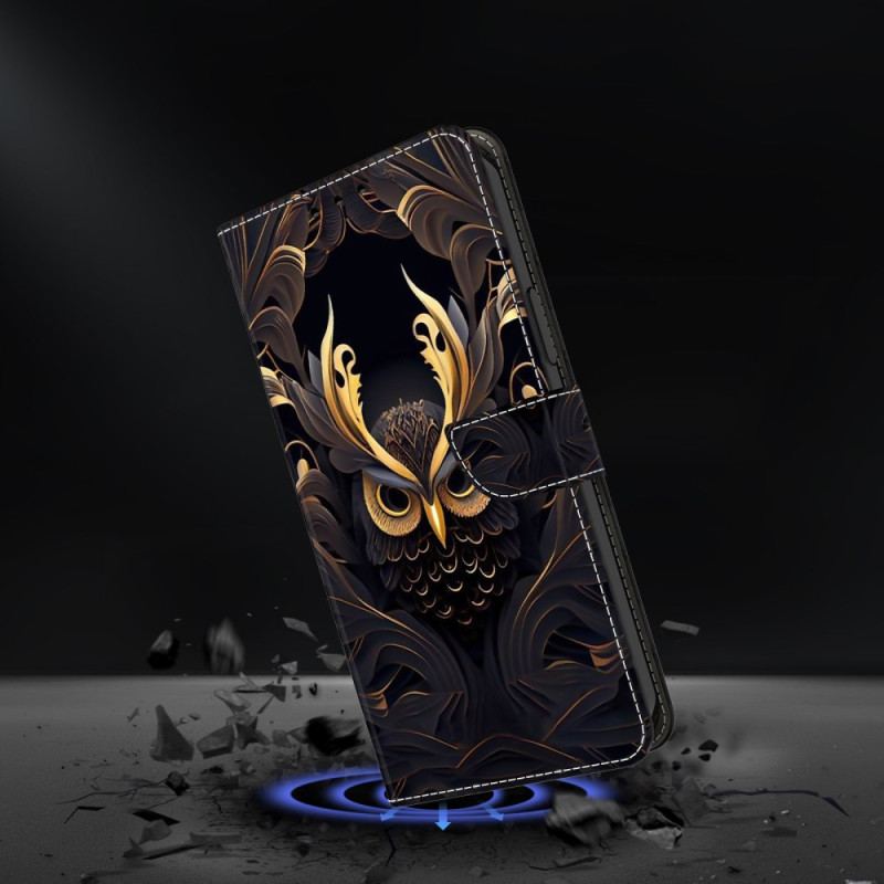 Läderfodral Samsung Galaxy A17 4g / 5g Telefonfodral Uggla