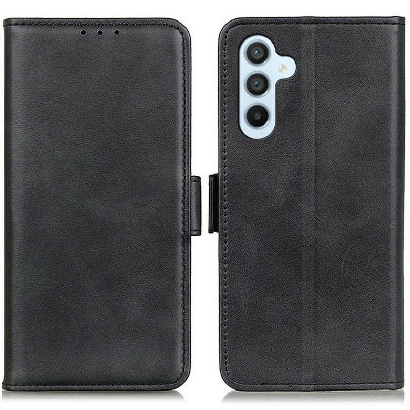 Läderskal Fodral Samsung Galaxy A17 4g / 5g Dubbelspänne