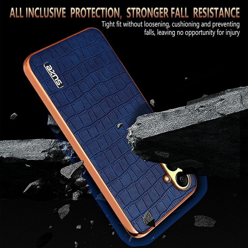 Skal För Samsung Galaxy A17 4g / 5g Azns Lädereffekt