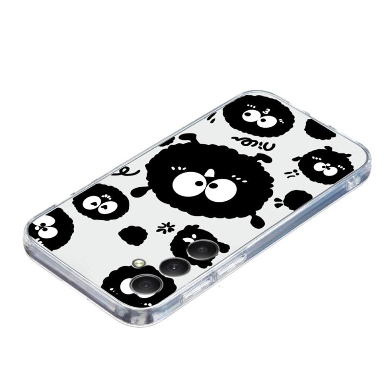 Skal För Samsung Galaxy A17 4g / 5g Svarta Ögonmönster