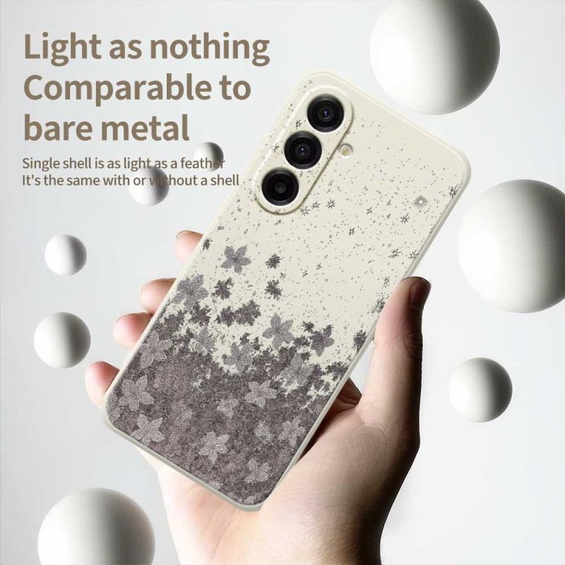 Skal Samsung Galaxy A17 4g / 5g Grå Blommig