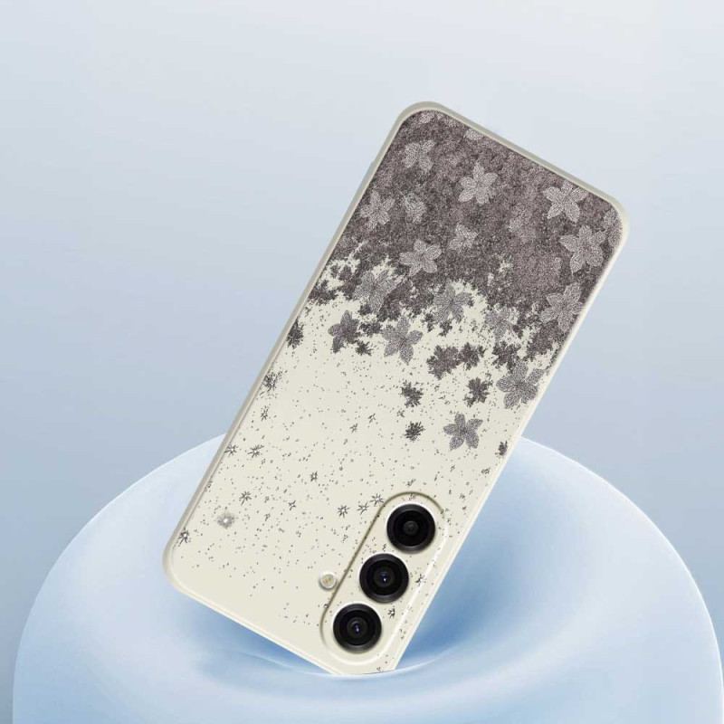Skal Samsung Galaxy A17 4g / 5g Grå Blommig