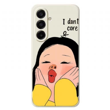 Skal Samsung Galaxy A17 4g / 5g Telefonfodral Jag Bryr Mig Inte