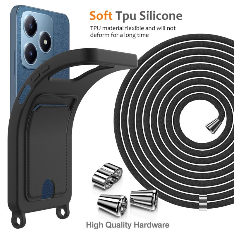 Skal Realme Note 60 Telefonfodral Korthållare